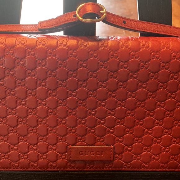 ❤️💛❤️Authentic GUCCI Guccissma Clutch/Crossbody & Matching Belt❤️💛❤️ - Picture 4 of 16